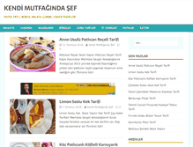 Tablet Screenshot of kendimutfagindasef.com
